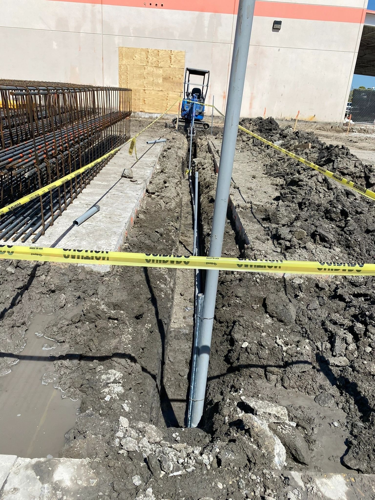 Crockett Services construction work